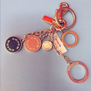 Coach, NWT key ring/bag charm